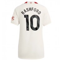Manchester United Marcus Rashford #10 Tredjeställ Dam 2023-24 Kortärmad